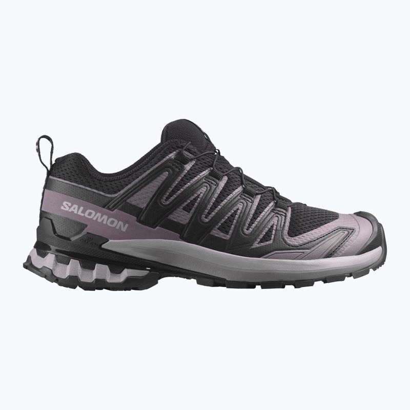 Кросівки для бігу жіноче Salomon XA Pro 3D V9 black/gull/excalibur 2