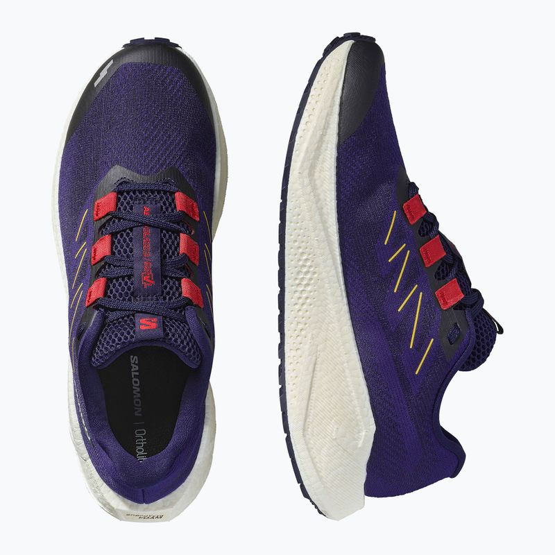 Кросівки для бігу чоловічі Salomon Aero Blaze 3 GRVL astral aura/maritime blue/haute red 5