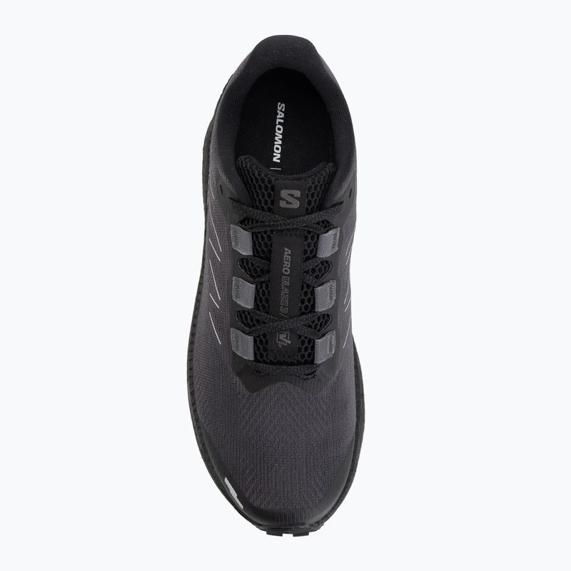 Кросівки для бігу чоловічі Salomon Aero Blaze 3 GRVL phantom/black/black 5