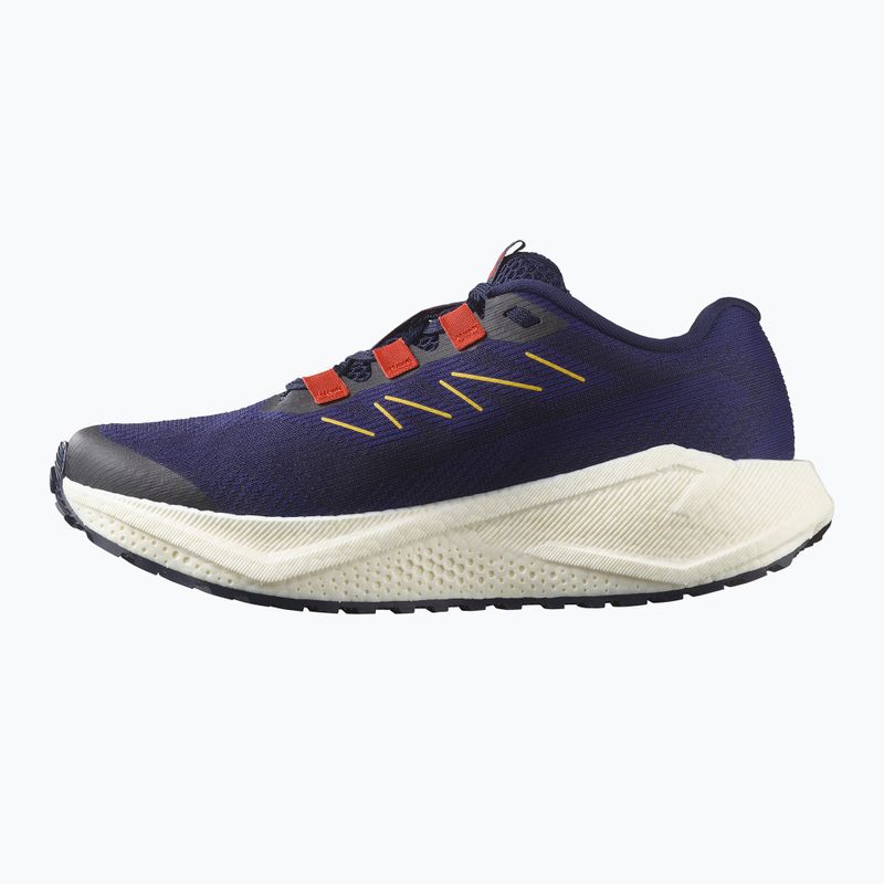 Кросівки для бігу жіночі Salomon Aero Blaze 3 GRVL astral aura/maritime blue/haute red 10