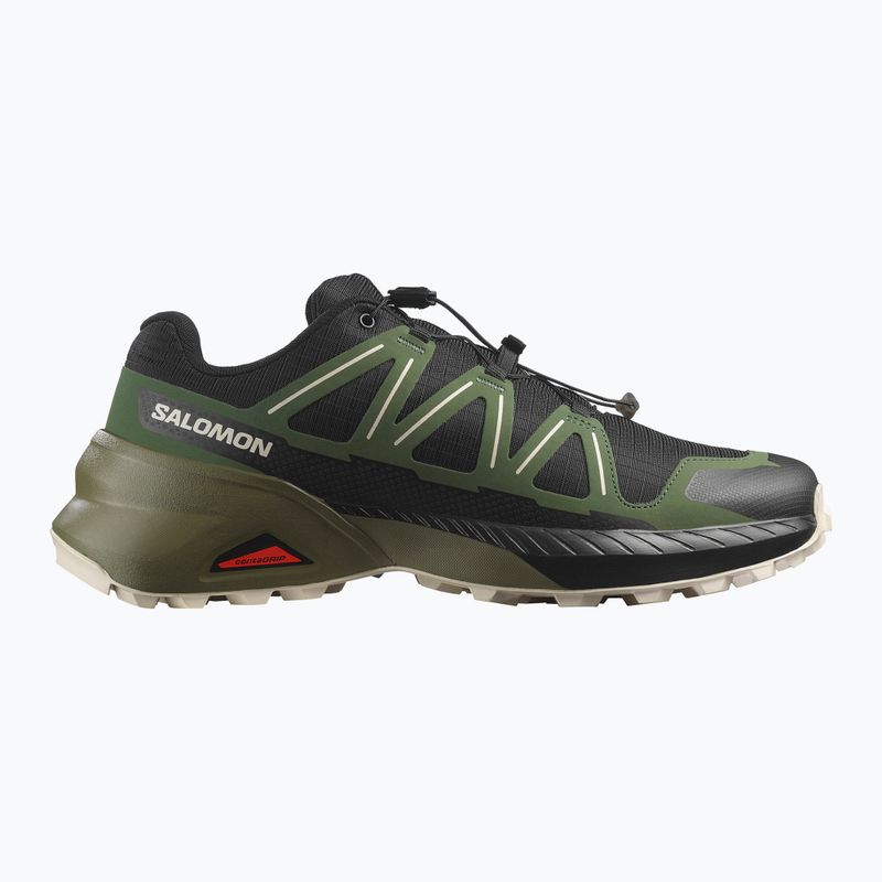 Кросівки для бігу чоловічі Salomon Speedcross Peak black/black forest/rainy day 2