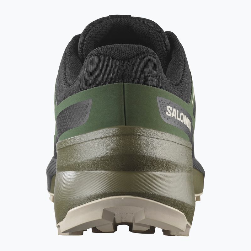 Кросівки для бігу чоловічі Salomon Speedcross Peak black/black forest/rainy day 4