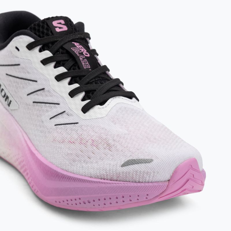 Кросівки для бігу жіночі Salomon Aero Blaze 3 white/black/cyclamen 7