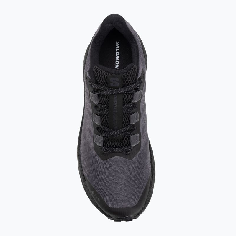 Кросівки для бігу жіночі Salomon Aero Blaze 3 Gravel GTX black/asphalt/black 5