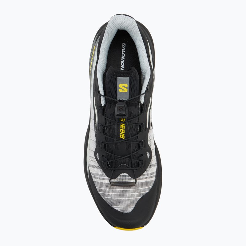 Кросівки для бігу чоловічі Salomon Genesis black/metal/incaberry 5