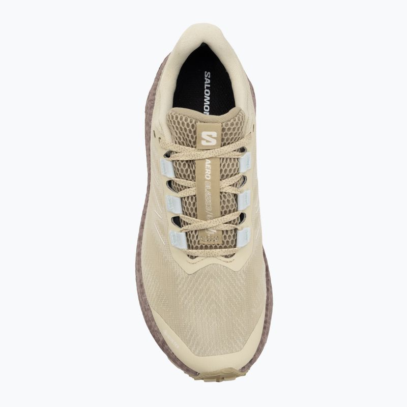 Кросівки для бігу жіночі Salomon Aero Blaze 3 Gravel GTX green haze/iron/ice flow 5