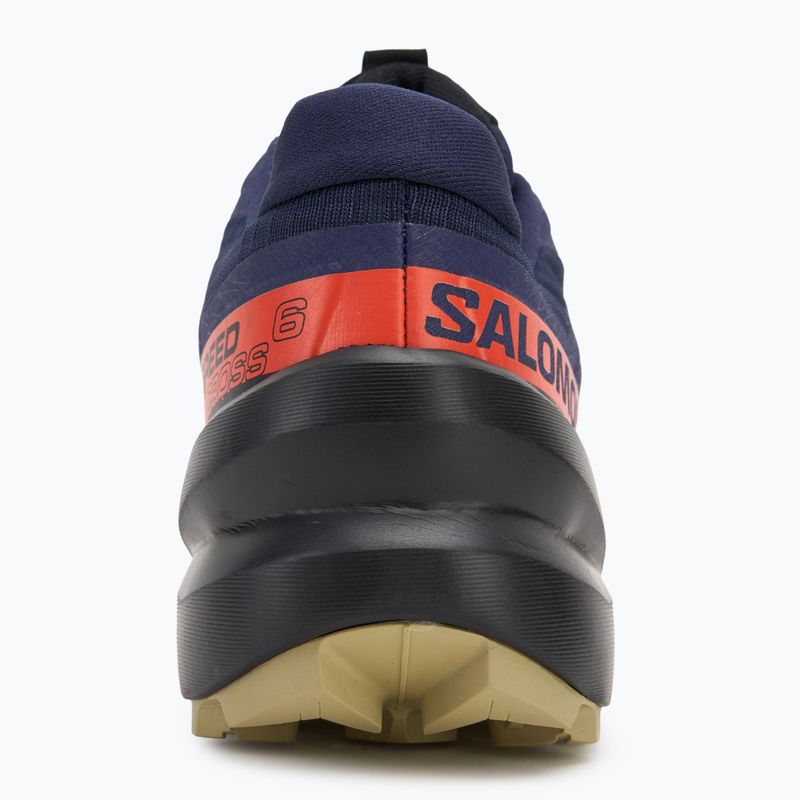 Кросівки для бігу чоловічі Salomon Speedcross 6 maritime blue/black/cherry tomato 6