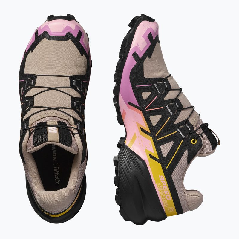 Кросівки для бігу жіночі Salomon Speedcross 6 etherea/black/cyclamen 9