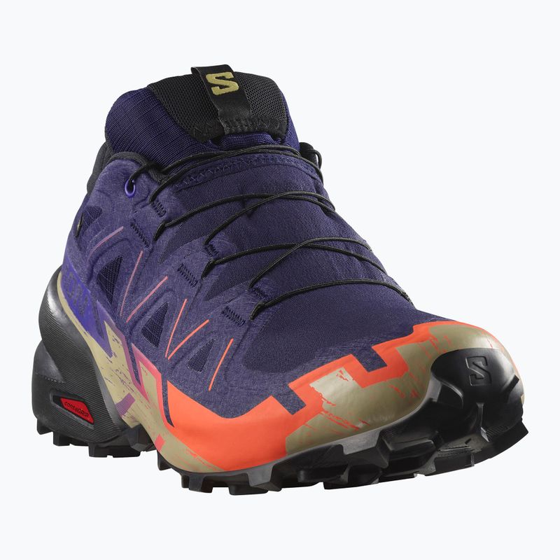 Кросівки для бігу чоловічі Salomon Speedcross 6 GTX maritime blue/black/cherry tomato