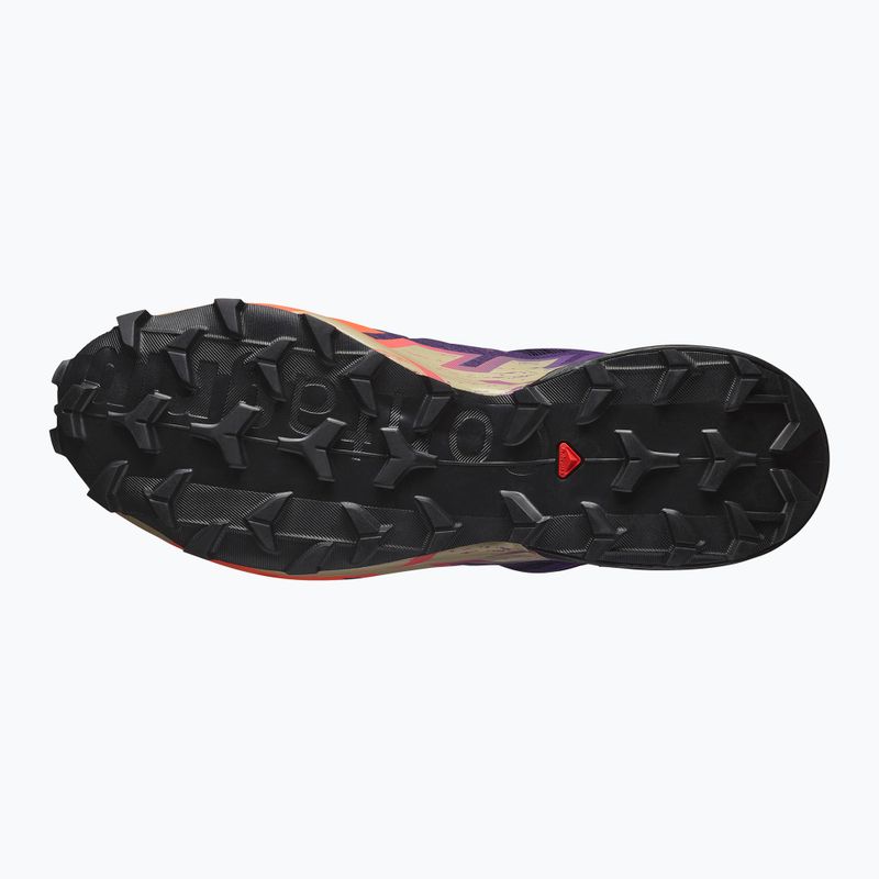 Кросівки для бігу чоловічі Salomon Speedcross 6 GTX maritime blue/black/cherry tomato 5