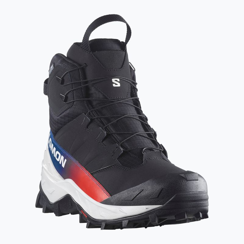 Взуття трекінгове чоловіче Salomon Crosstrak Powder WP Equipe black/black 2
