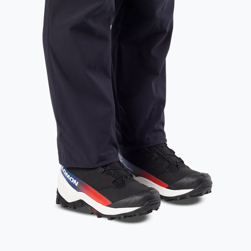 Взуття трекінгове чоловіче Salomon Crosstrak Powder WP Equipe black/black 6