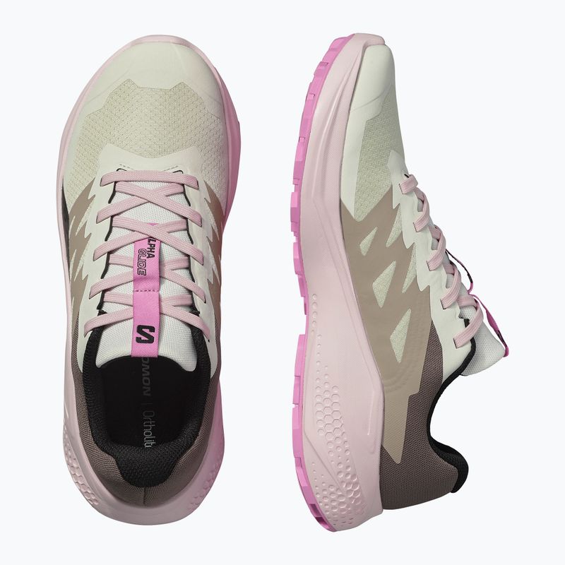 Кросівки для бігу жіночі Salomon Alphaglade vanilla ice/fairy tale/cyclamen 5