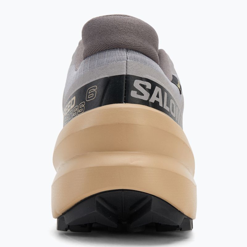 Кросівки для бігу чоловічі Salomon Speedcross 6 GTX gull/white pepper/black 6