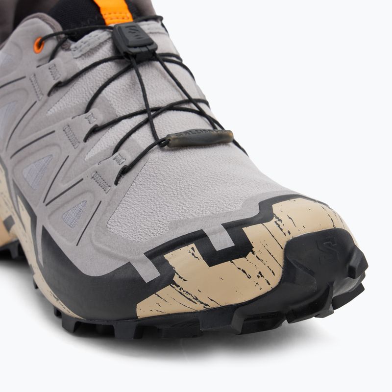 Кросівки для бігу чоловічі Salomon Speedcross 6 GTX gull/white pepper/black 7