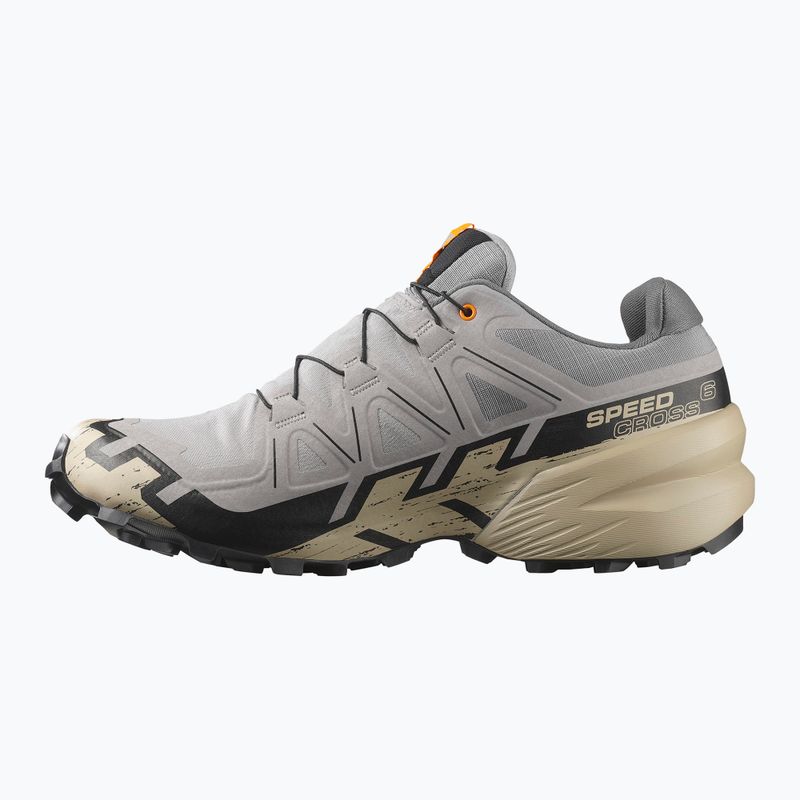 Кросівки для бігу чоловічі Salomon Speedcross 6 GTX gull/white pepper/black 3