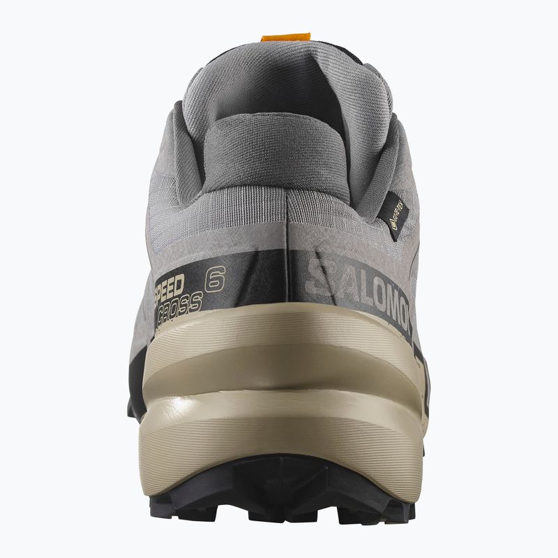 Кросівки для бігу чоловічі Salomon Speedcross 6 GTX gull/white pepper/black 4