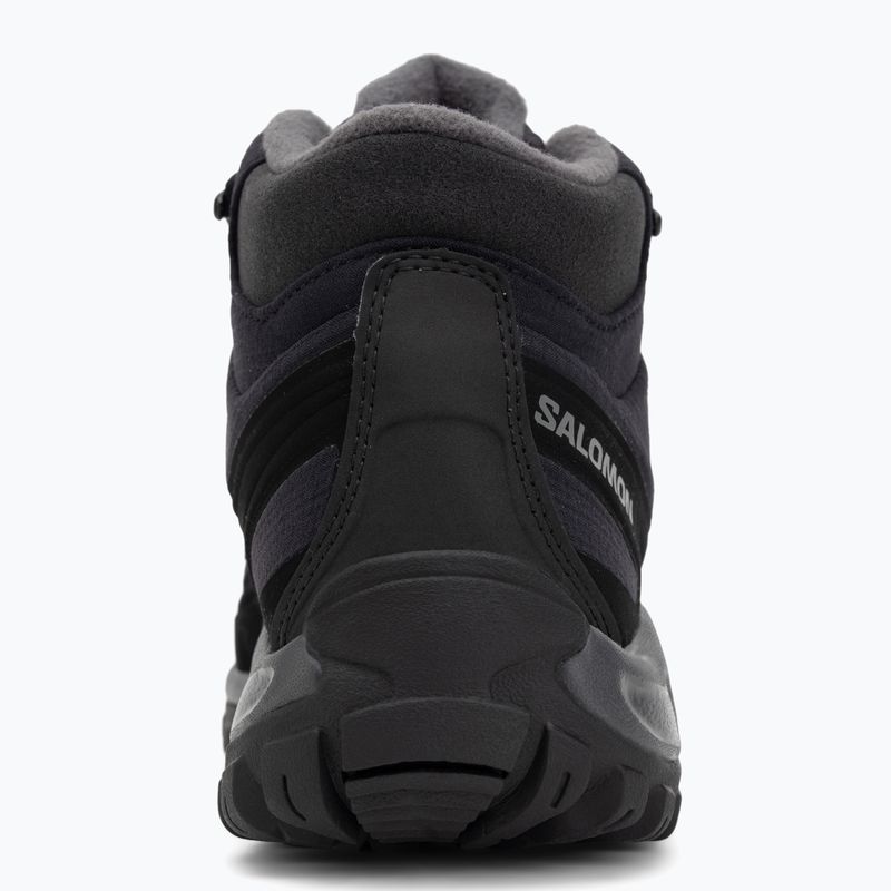 Черевики трекінгові чоловічі Salomon Shelter WP black/asphalt/castlerock 6