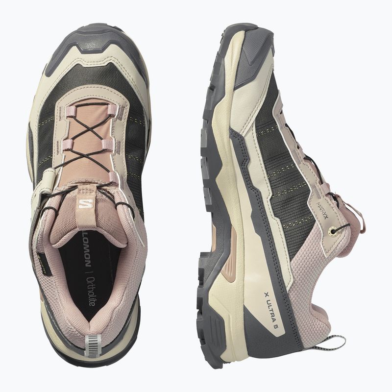 Черевики трекінгові жіночі Salomon X ULTRA 5 GTX etherea/nine iron/gull 8