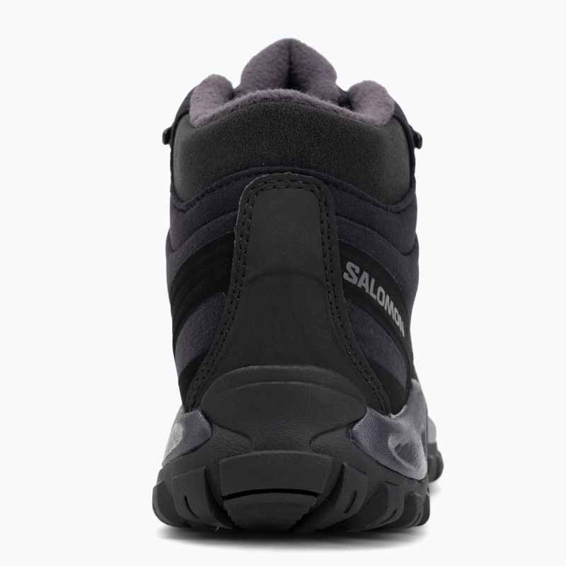 Черевики трекінгові жіночі Salomon Shelter WP black/asphalt/castlerock 6