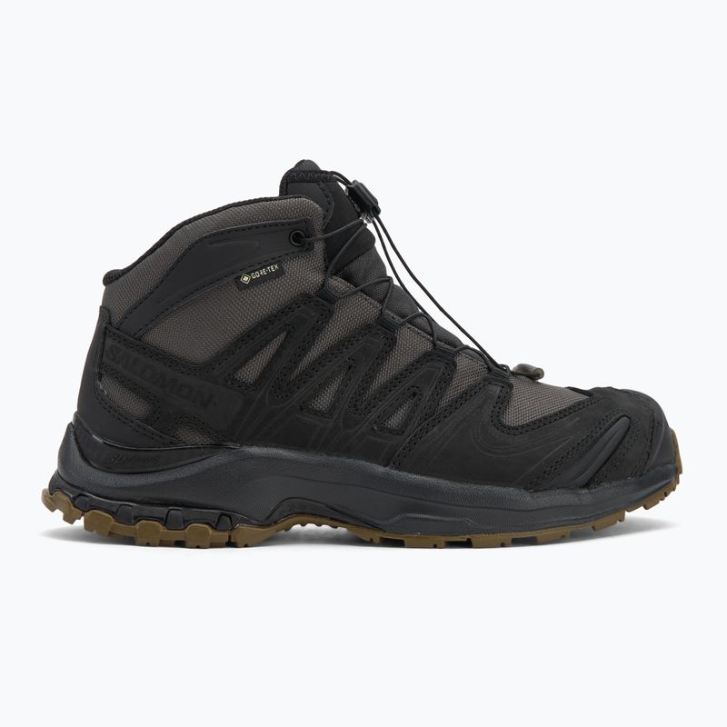 Черевики трекінгові чоловічі Salomon XA Tracker GTX black/asphalt/coyote brown 2