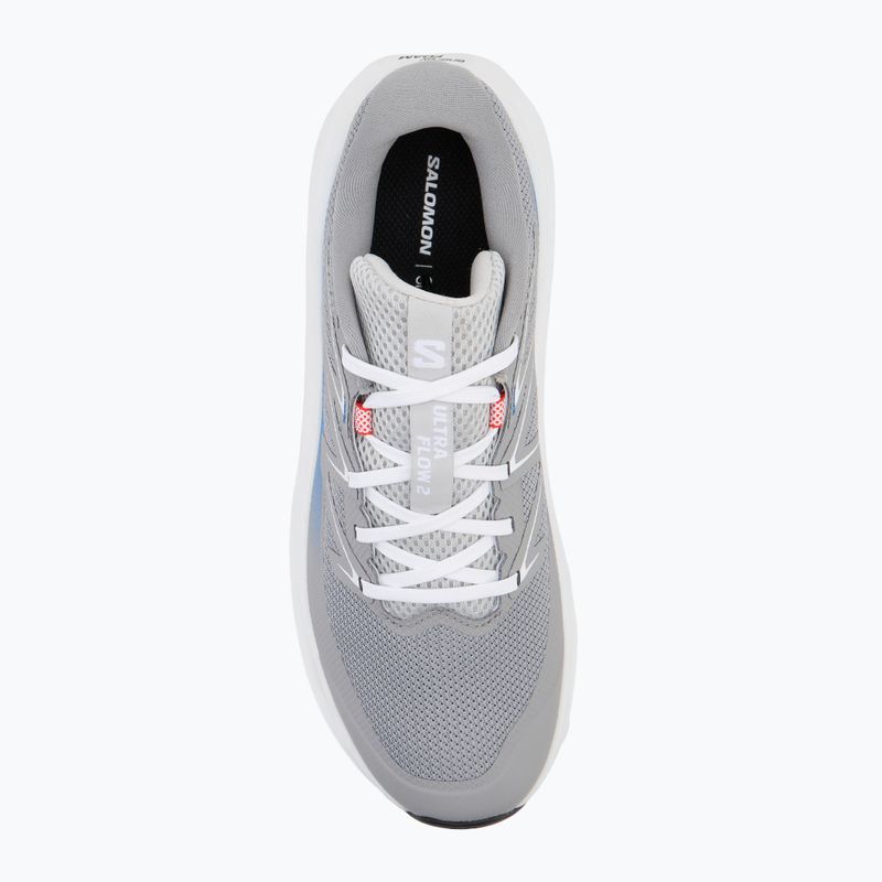 Кросівки для бігу чоловічі Salomon Ultra Flow 2 alloy/white/french blue 5