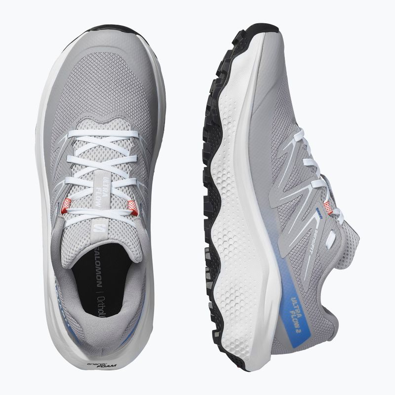 Кросівки для бігу чоловічі Salomon Ultra Flow 2 alloy/white/french blue 13