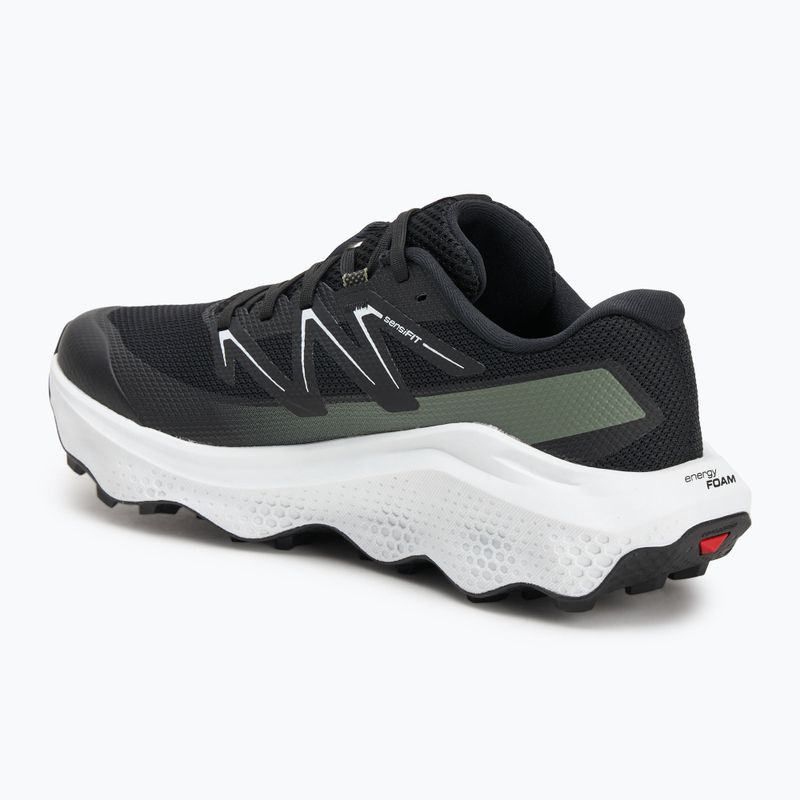 Кросівки для бігу чоловічі Salomon Ultra Flow 2 black/white/agave green 3