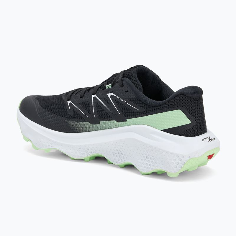 Кросівки для бігу чоловічі Salomon Ultra Flow 2 black/white/patina green 3