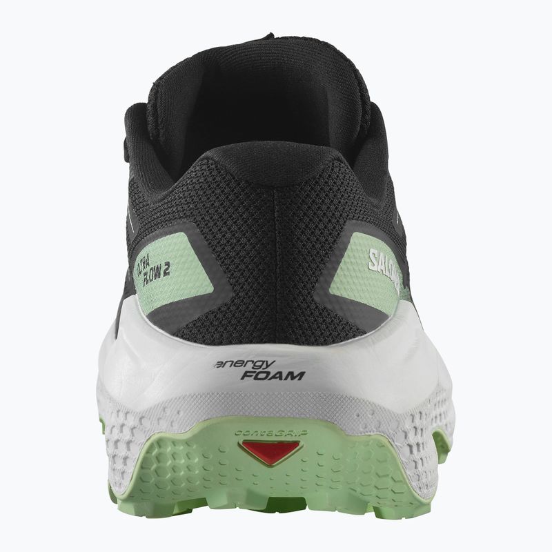 Кросівки для бігу чоловічі Salomon Ultra Flow 2 black/white/patina green 11
