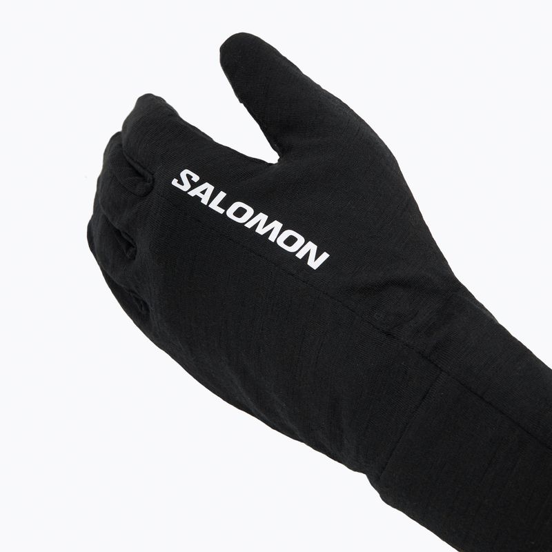 Рукавички для бігу Salomon Merino Gloves deep black 4