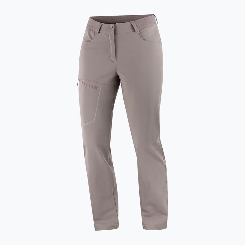 Штани трекінгові жіночі Salomon Wayfarer Warm iron 4