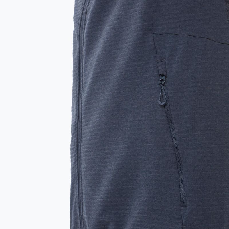 Кофта трекінгова чоловіча Salomon Essential Lightwarm Hoodie blue nights 5