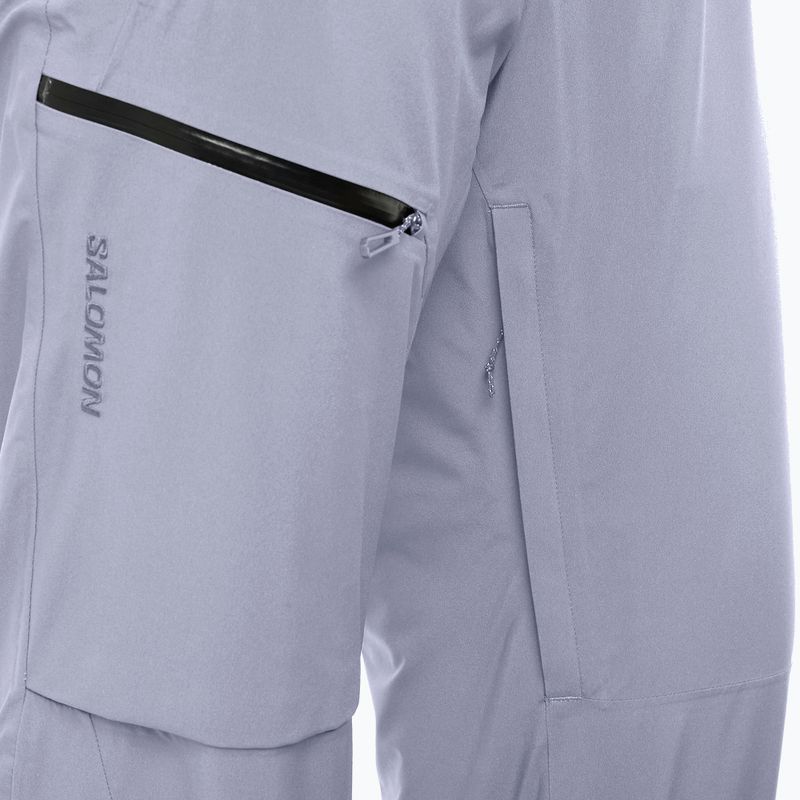 Штани лижні жіночі Salomon Brilliant blue granite 4