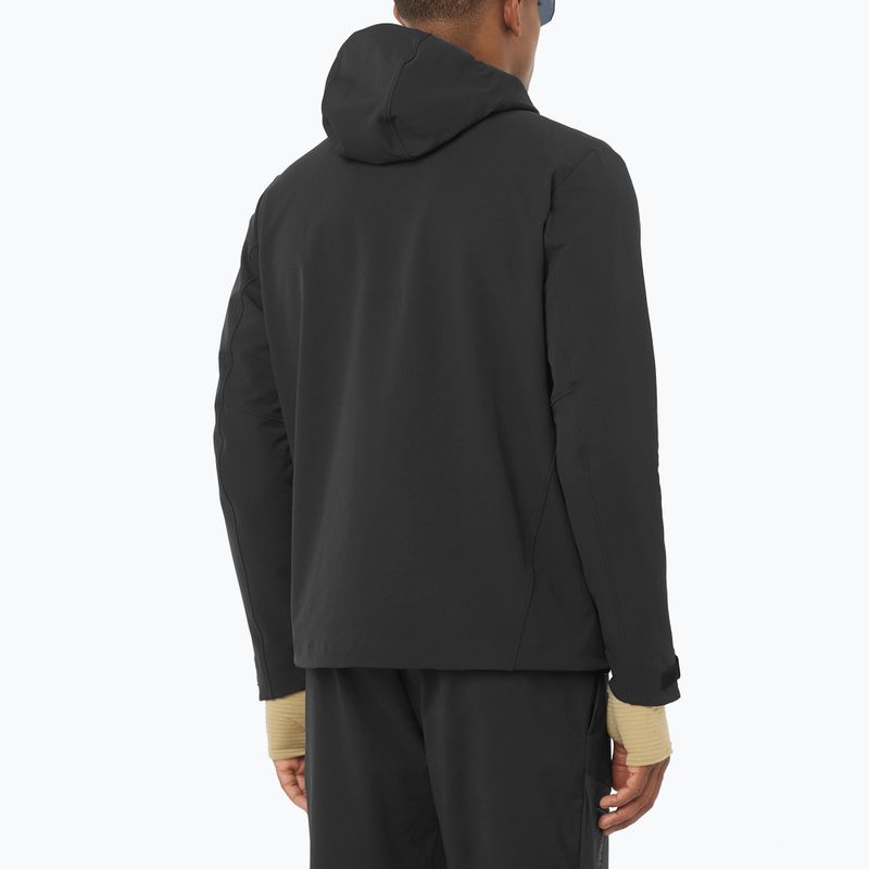 Куртка чоловіча Salomon Outpeak Softshell deep black 2