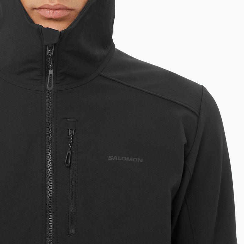 Куртка чоловіча Salomon Outpeak Softshell deep black 3