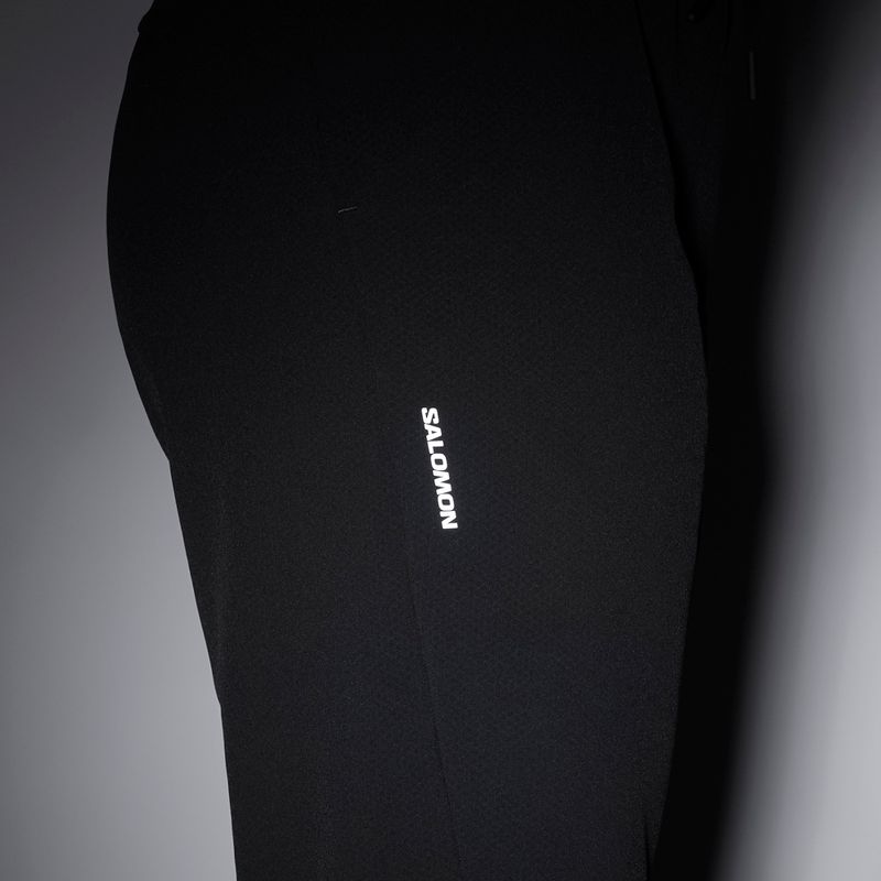 Штани для бігу жіночі Salomon Shakeout Hexaflow Pants deep black 7