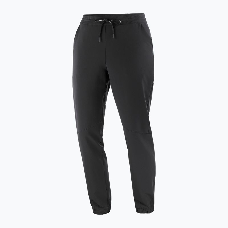 Штани для бігу жіночі Salomon Shakeout Hexaflow Pants deep black 8