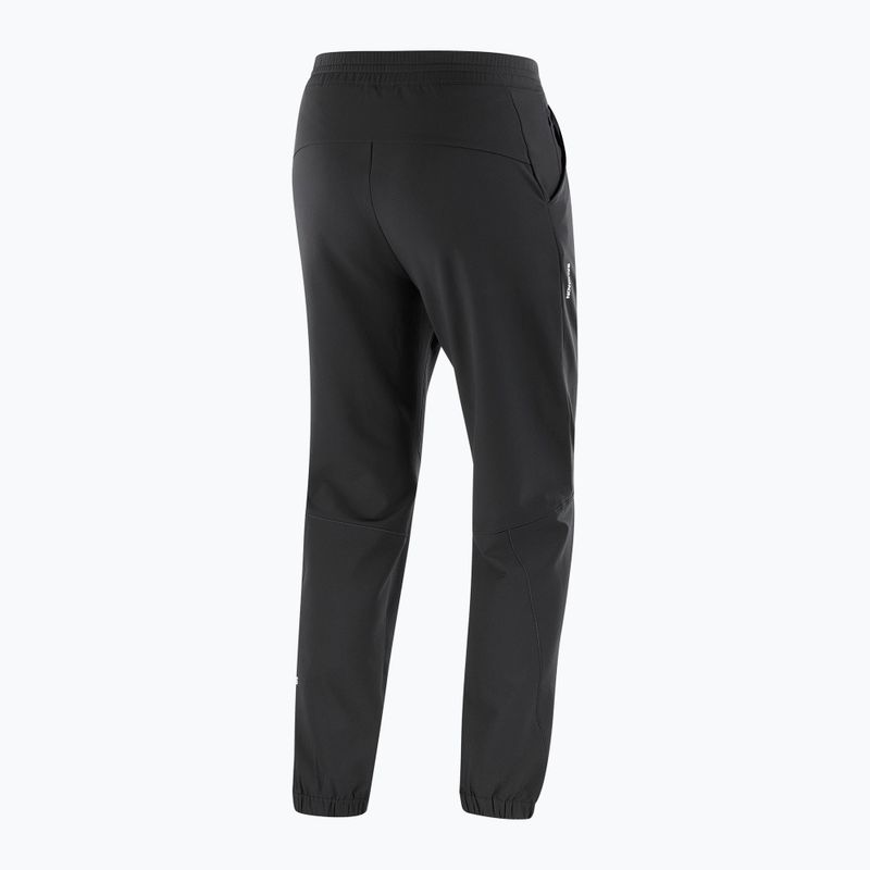 Штани для бігу жіночі Salomon Shakeout Hexaflow Pants deep black 9