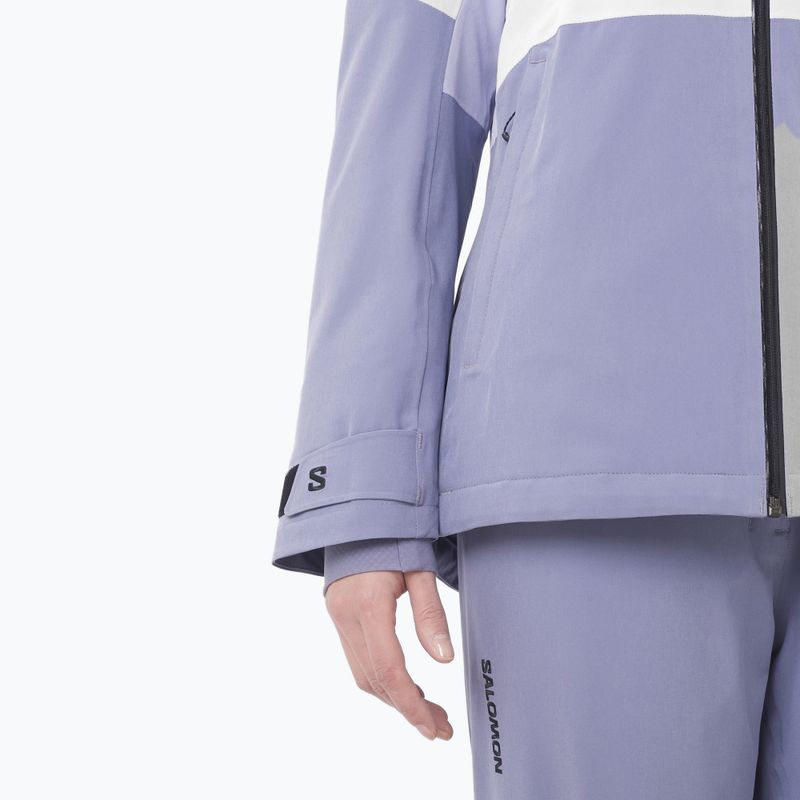 Куртка лижна жіноча Salomon Highland cosmic sky/blue granite 4