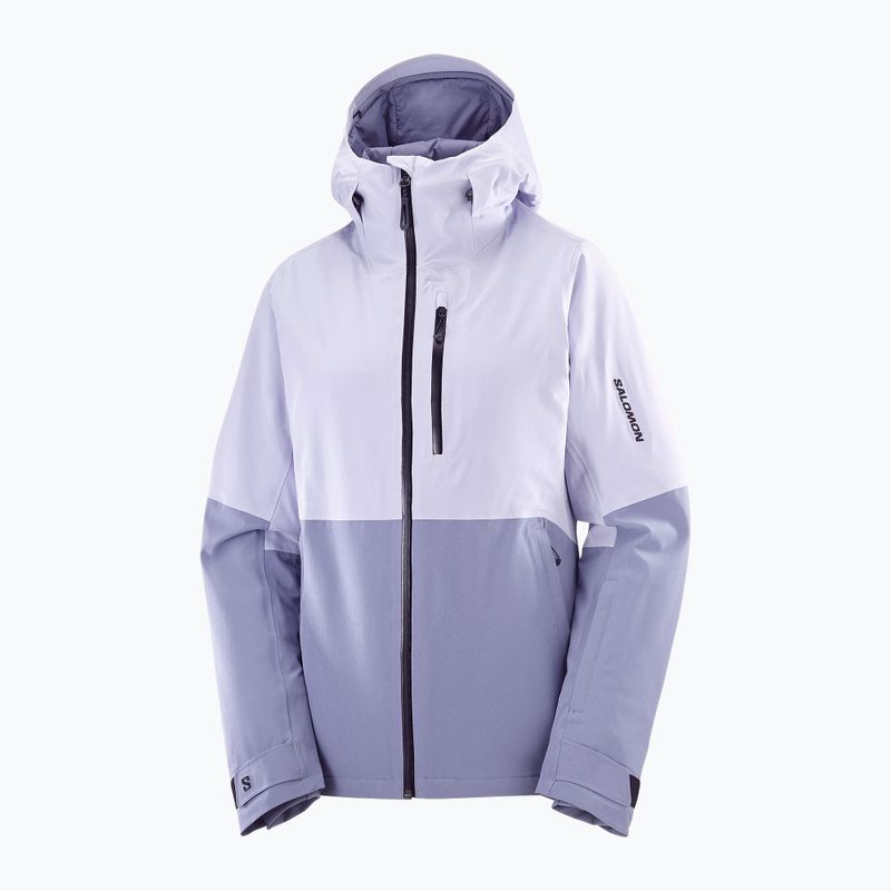 Куртка лижна жіноча Salomon Highland cosmic sky/blue granite 7