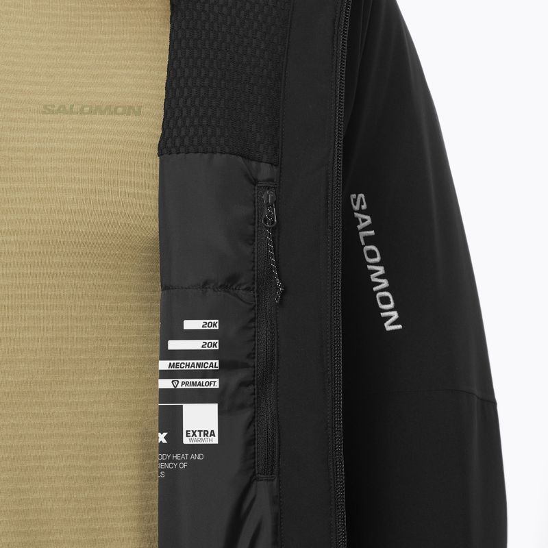 Куртка лижна чоловіча Salomon Brilliant 2.0 deep black 7