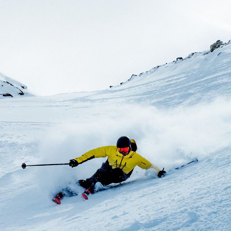 Куртка лижна чоловіча Salomon Brilliant 2.0 cress green/deep black 13