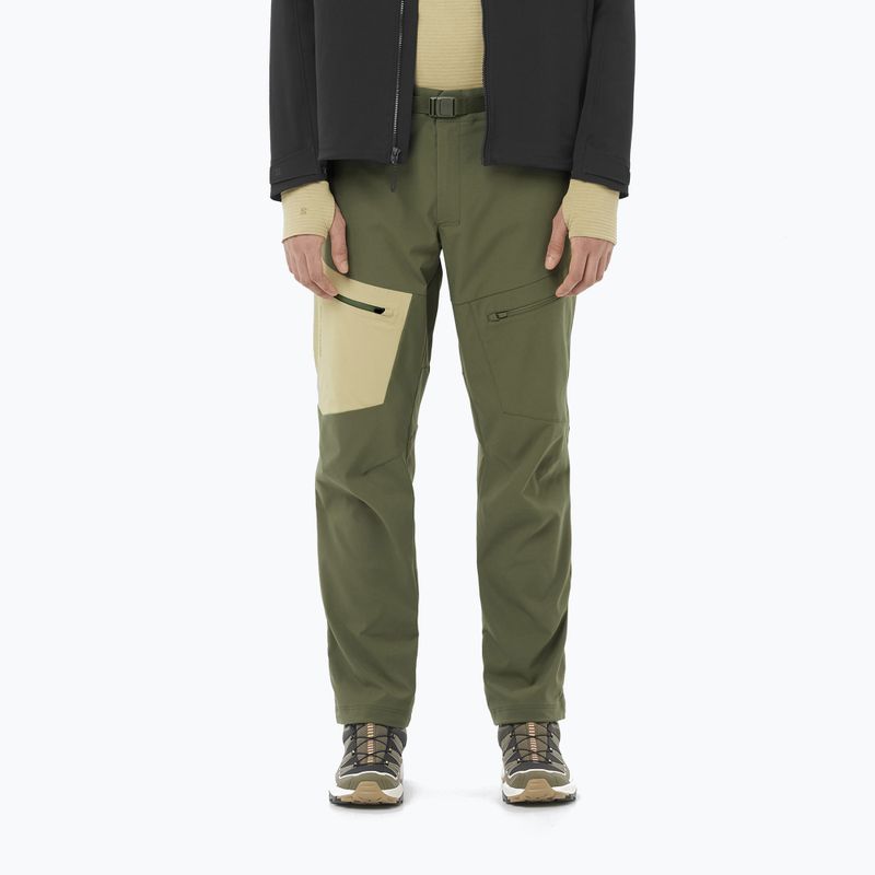 Штани трекінгові чоловічі Salomon Outerpath Utility grape leaf