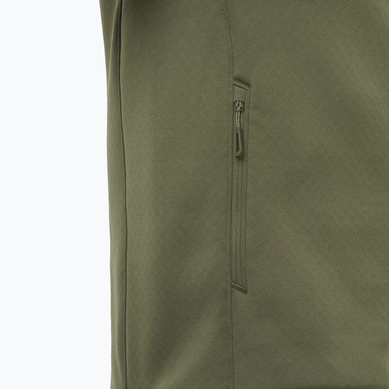 Кофта чоловіча Salomon Outline Warm Fleece Full Zip grape leaf 4
