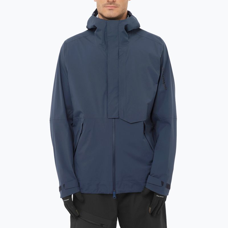 Куртка софтшел чоловіча Salomon Outherpath Pro 2.5 l blue nights