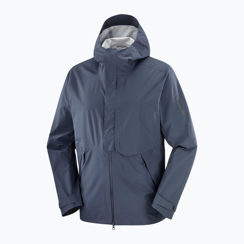 Куртка софтшел чоловіча Salomon Outherpath Pro 2.5 l blue nights 9