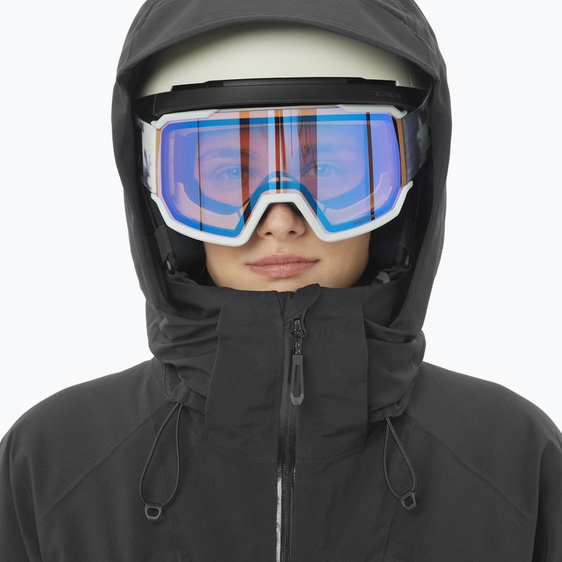 Куртка лижна жіноча Salomon Brilliant 2.0 deep black 3
