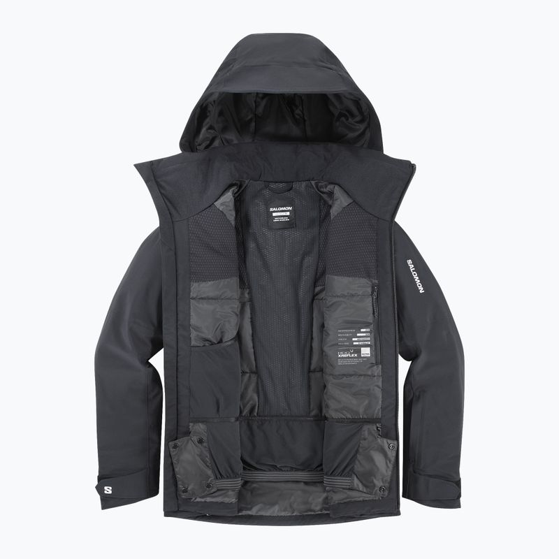 Куртка лижна жіноча Salomon Brilliant 2.0 deep black 9