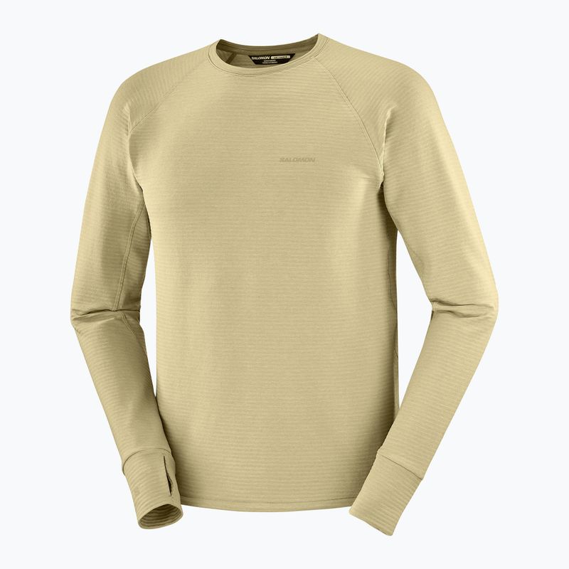 Кофта чоловіча Salomon Essential Lightwarm CN gray green 4